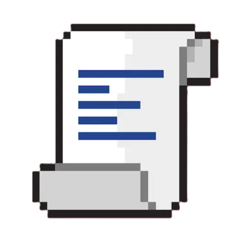 Resume document icon